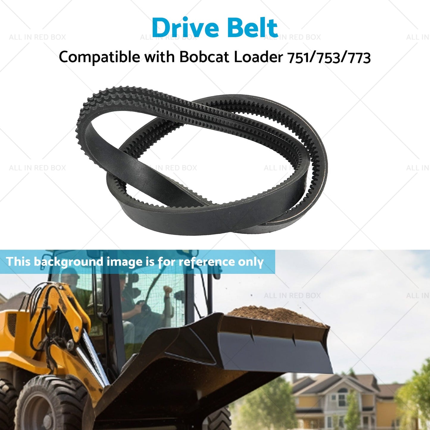 Hydraulic Pump EPDM Drive Belt Suitable for Bobcat 6672021 430 435 751 753 773-3