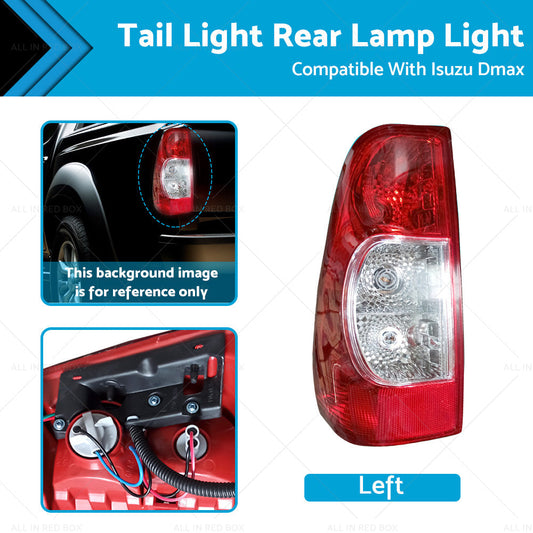 Left Red Tail Light Rear Lamp Light Suitable for Isuzu Dmax 2006-2012-0
