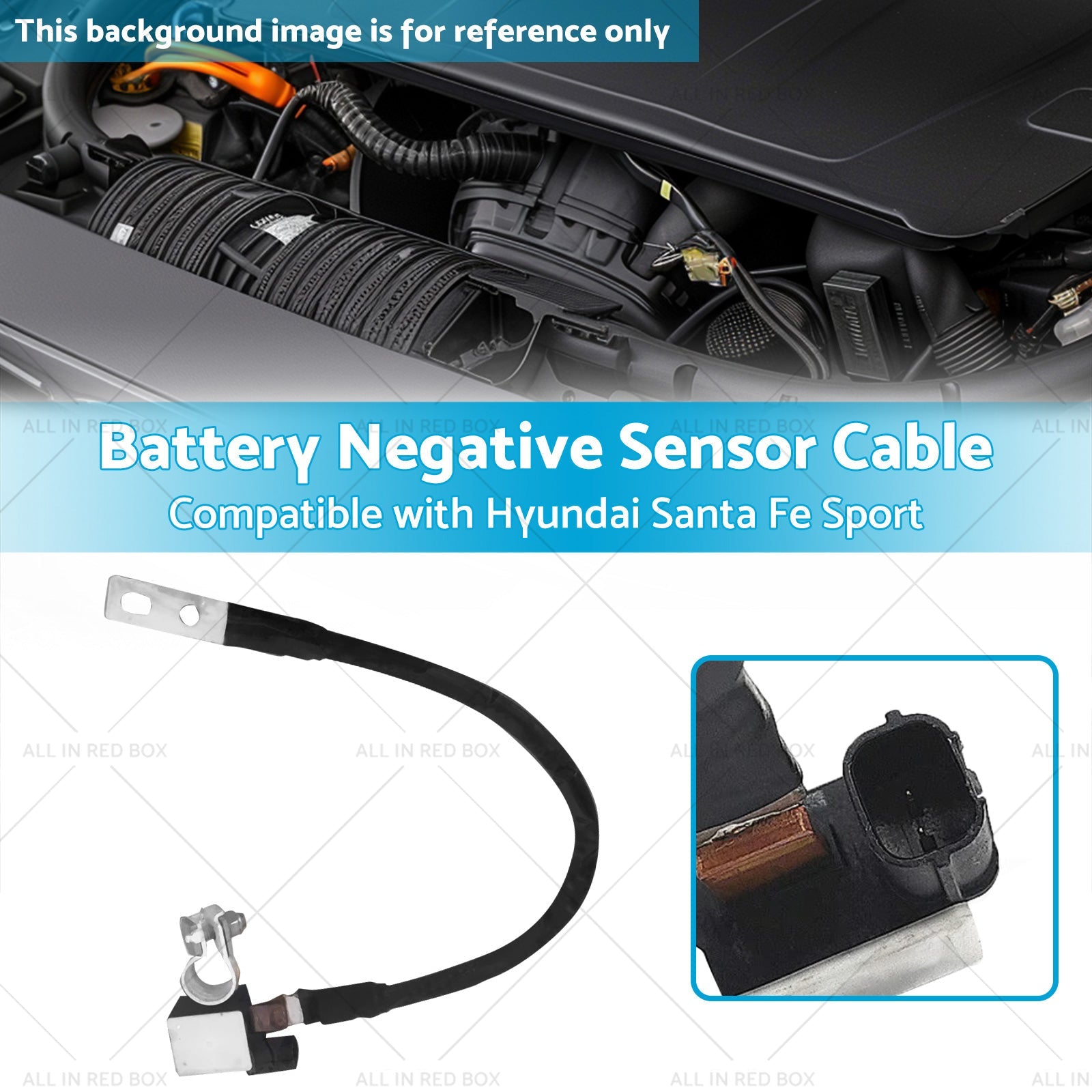 Battery Negative Sensor Cable Suitable for Hyundai Santa Fe Sport 2013-2015-2
