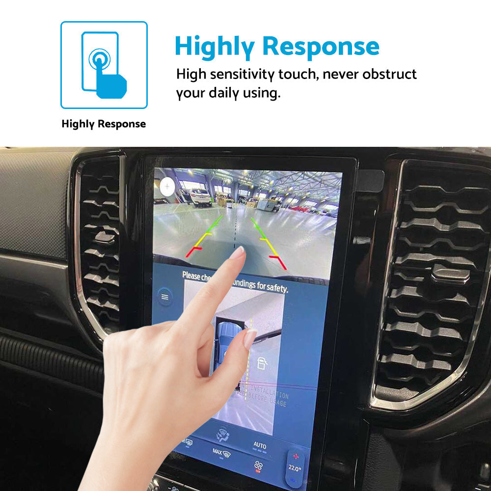Tempered Glass Screen Protector Suitable For Ford Ranger Everest Wildtrak 12"-3