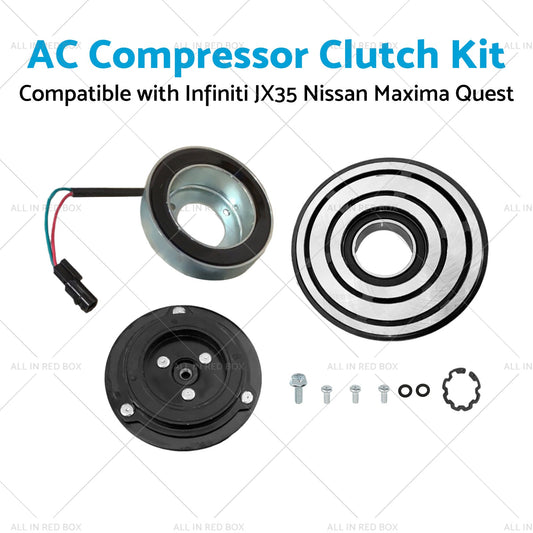 AC Compressor Clutch Kit Suitable For Infiniti JX35 Nissan Maxima 2009-2014 3. 5L-1
