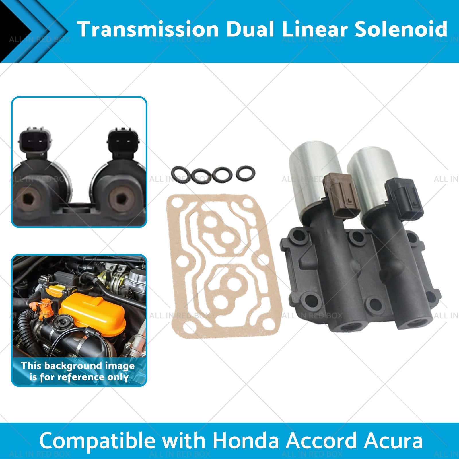28260-PRP-014 Transmission Dual Linear Solenoid Suitable for Honda Accord Acura-1