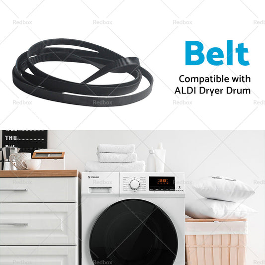 Suitable for ALDI SHPD80W GGSHPD80W HEAT PUMP Dryer Drum Drive Belt 7PH1956-1