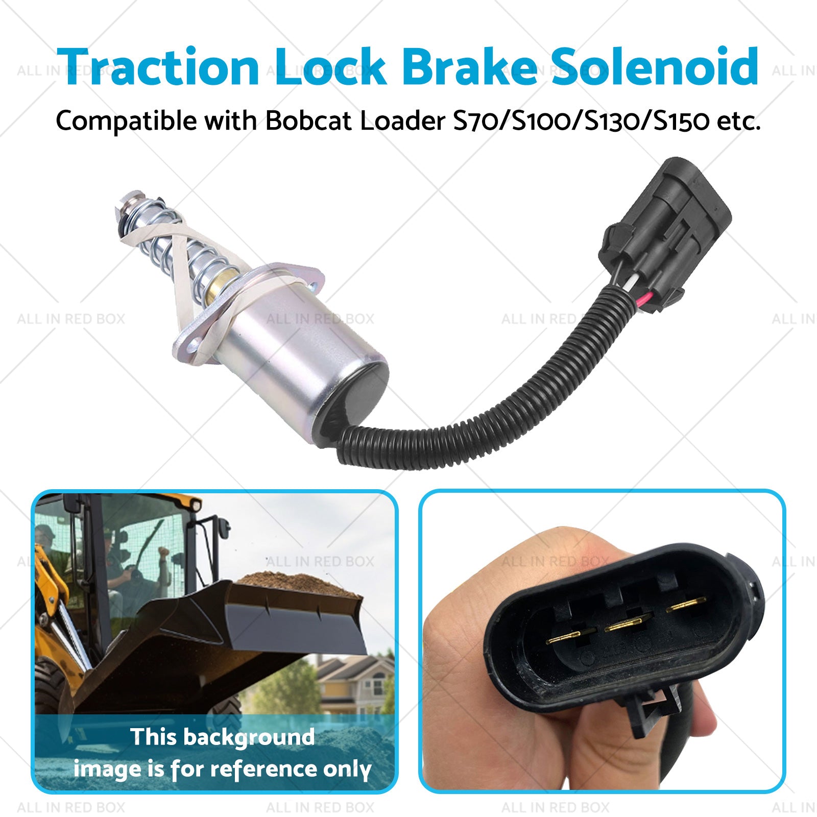 Fuel Shut Off Solenoid Suitable for Bobcat 743 751 753 763 773 6681513 6667993-4