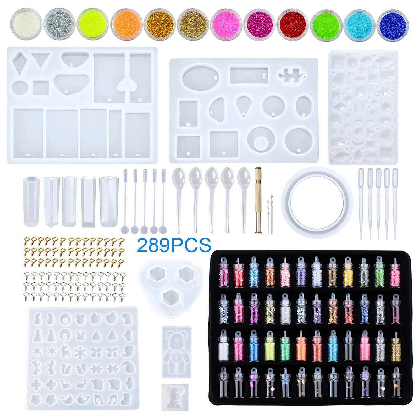 Snowflake Silicone Pendant Mold Making Jewelry Resin Necklace Mould Craft DIY 3D-28