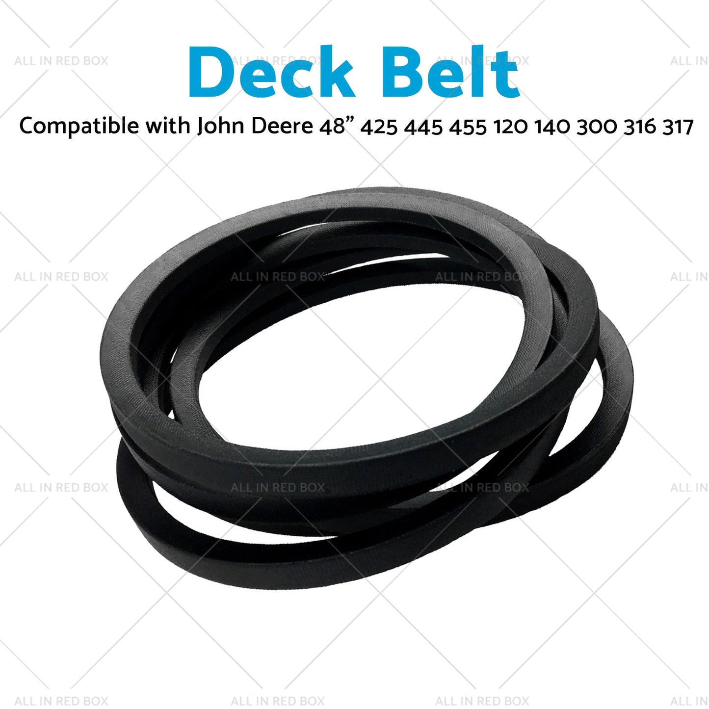 Deck Belt Suitable for John Deere M112268 48 inch  425 445 455 120 140 300 316 317-4