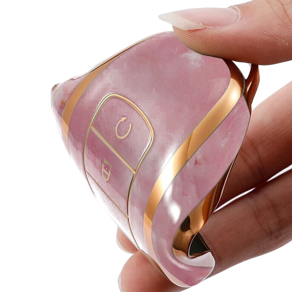 Car Remote Key Fob Case Cover TPU Pink Suitable For Chery Omoda 5-3