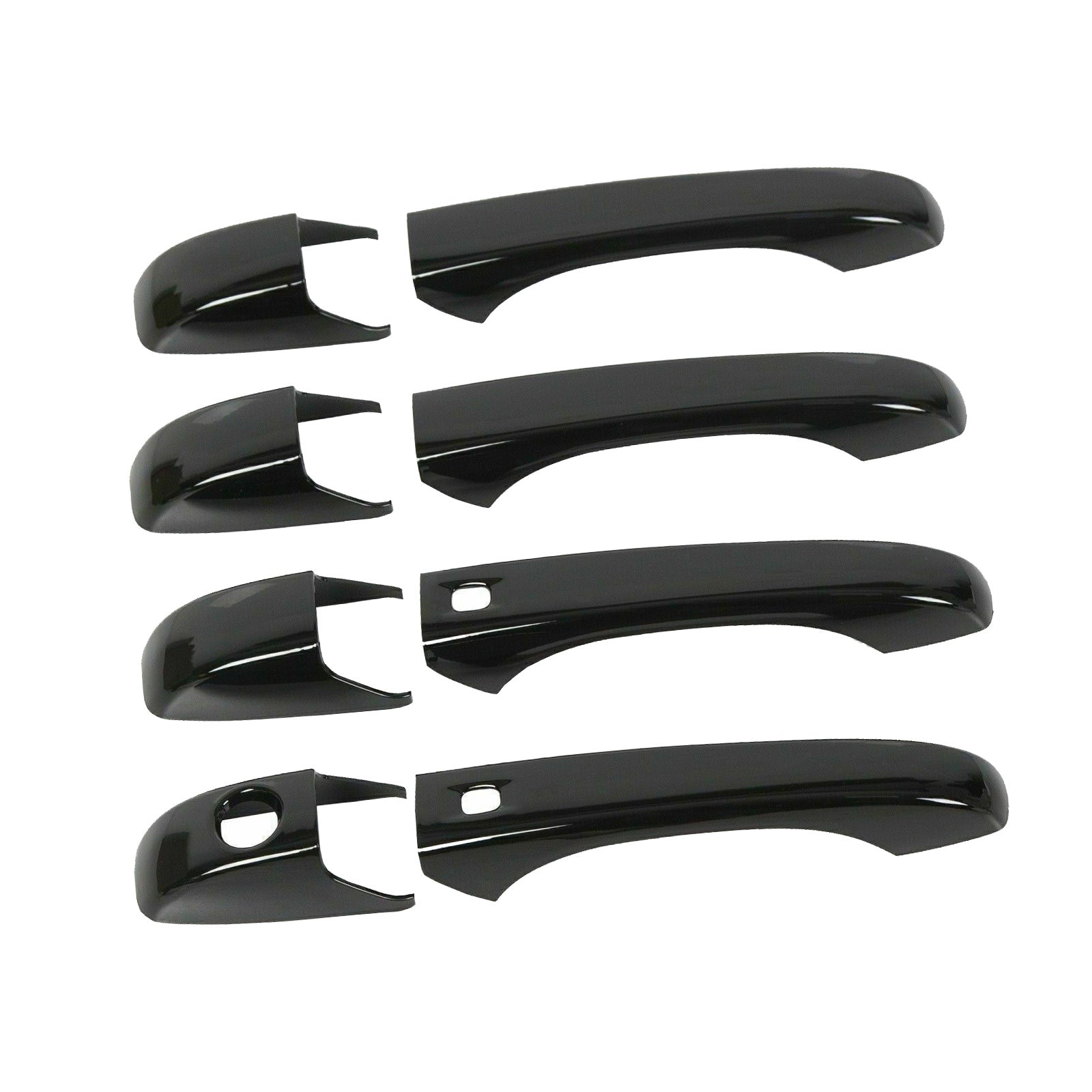 8x Exterior Door Handle Covers Trim Suitable For Jeep Grand Cherokee / Chrysler-0