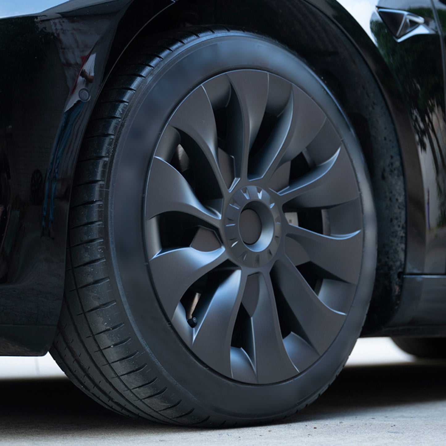 Tesla Model 3 18-Inch Wheel Hub Caps Set of 4 Suitable For Rim-4