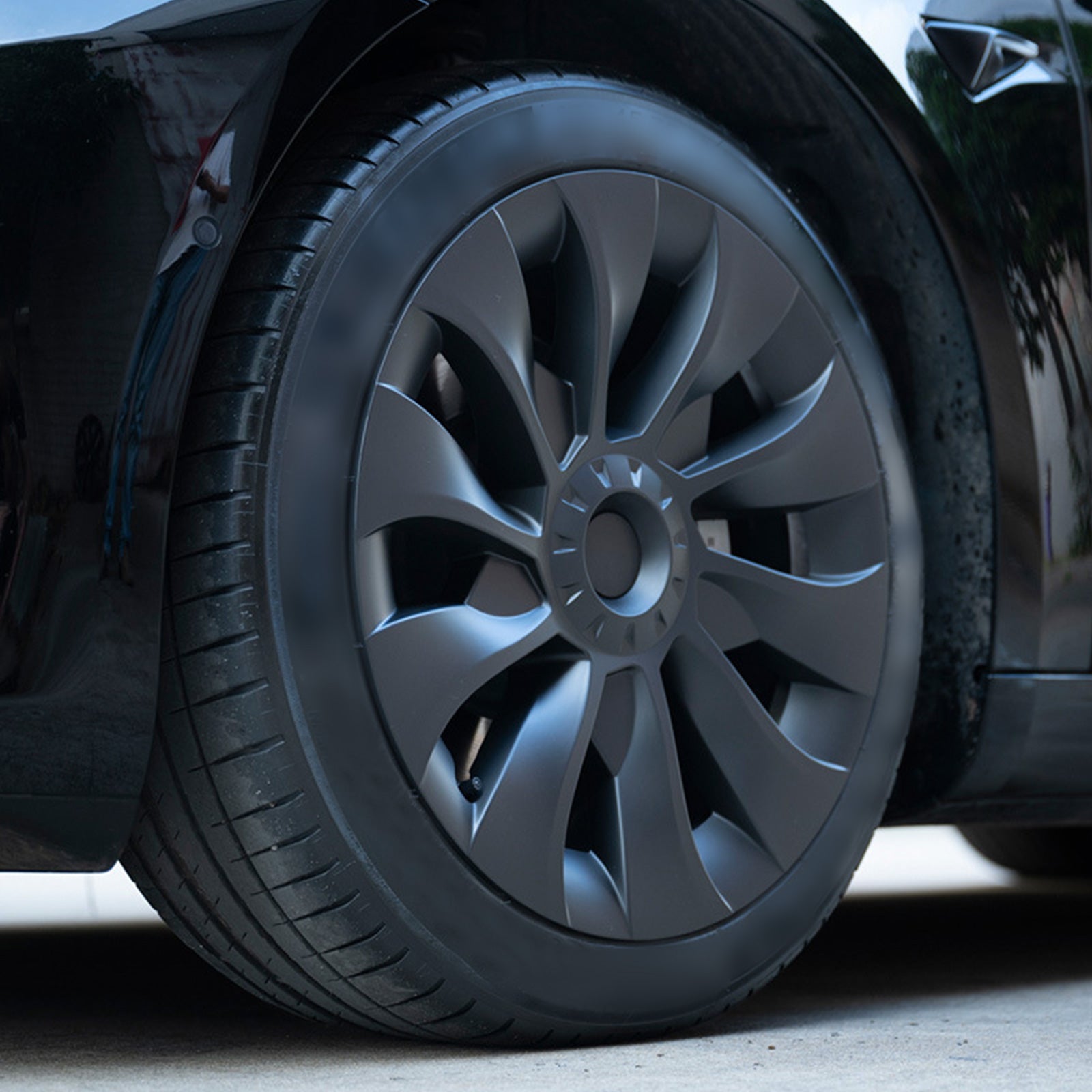 Tesla Model 3 18-Inch Wheel Hub Caps Set of 4 Suitable For Rim-4