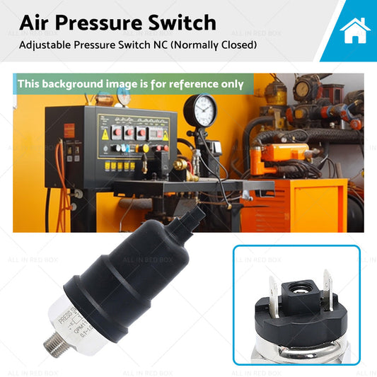 Adustale Air Pressure Switch 12V 15 -140 psi Compressor Air Locker Diff Lock-0