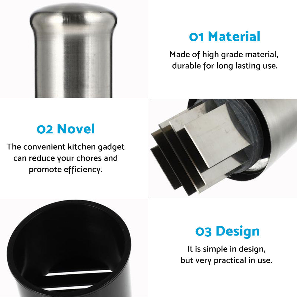 Pressed Garlic Chopper Stainless Steel 304 Suitable For Mincing & Crushing Garlic-3