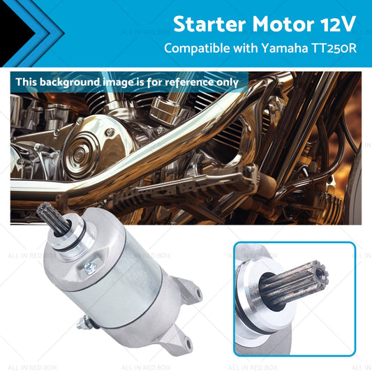 Starter Motor 12V Suitable for Yamaha YS250 TT250R YBR250 93-06-0
