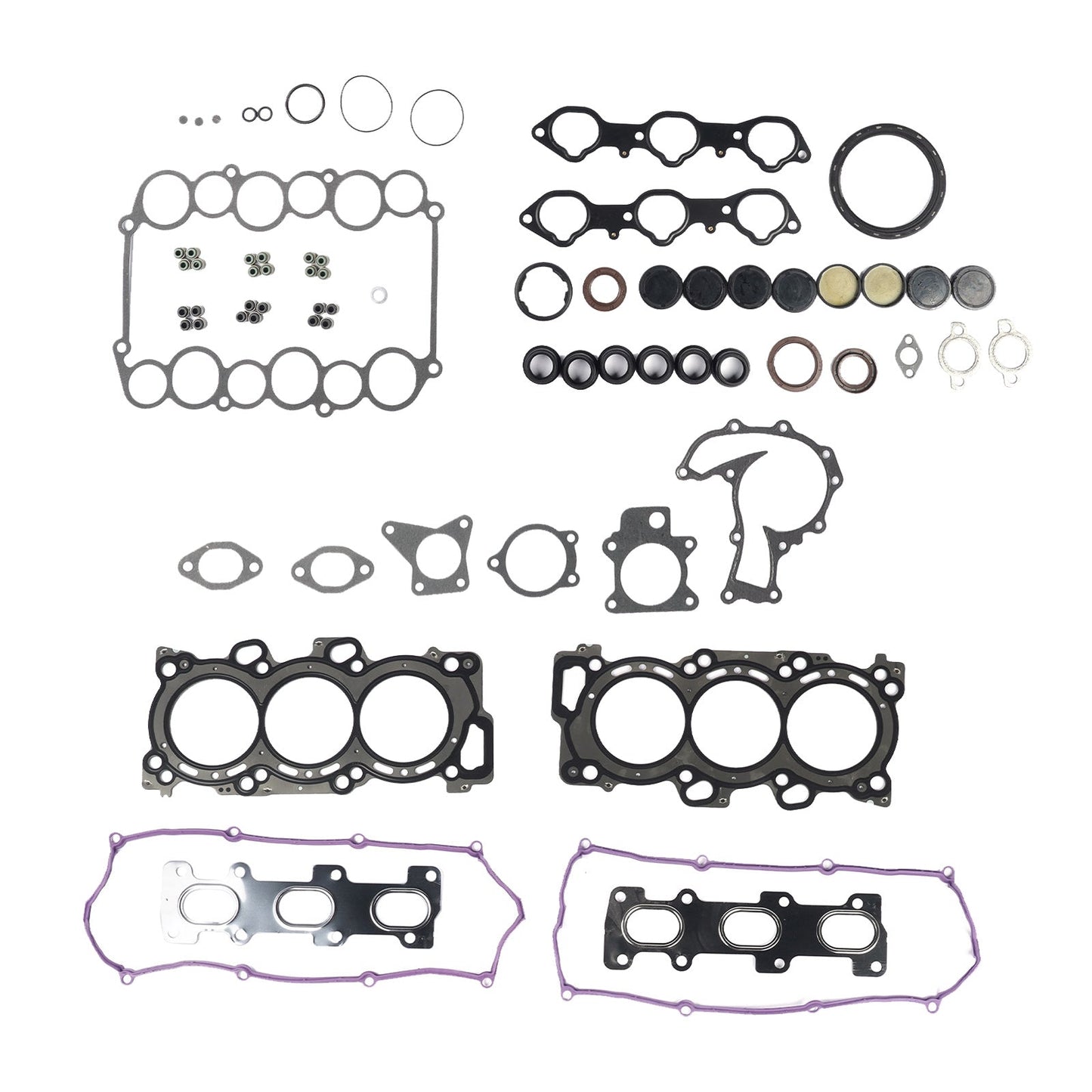 VRS Head Gasket Set Suitable For Holden Rodeo Isuzu V6 3.5 24V 6VD1 6VE1 DOHC-5