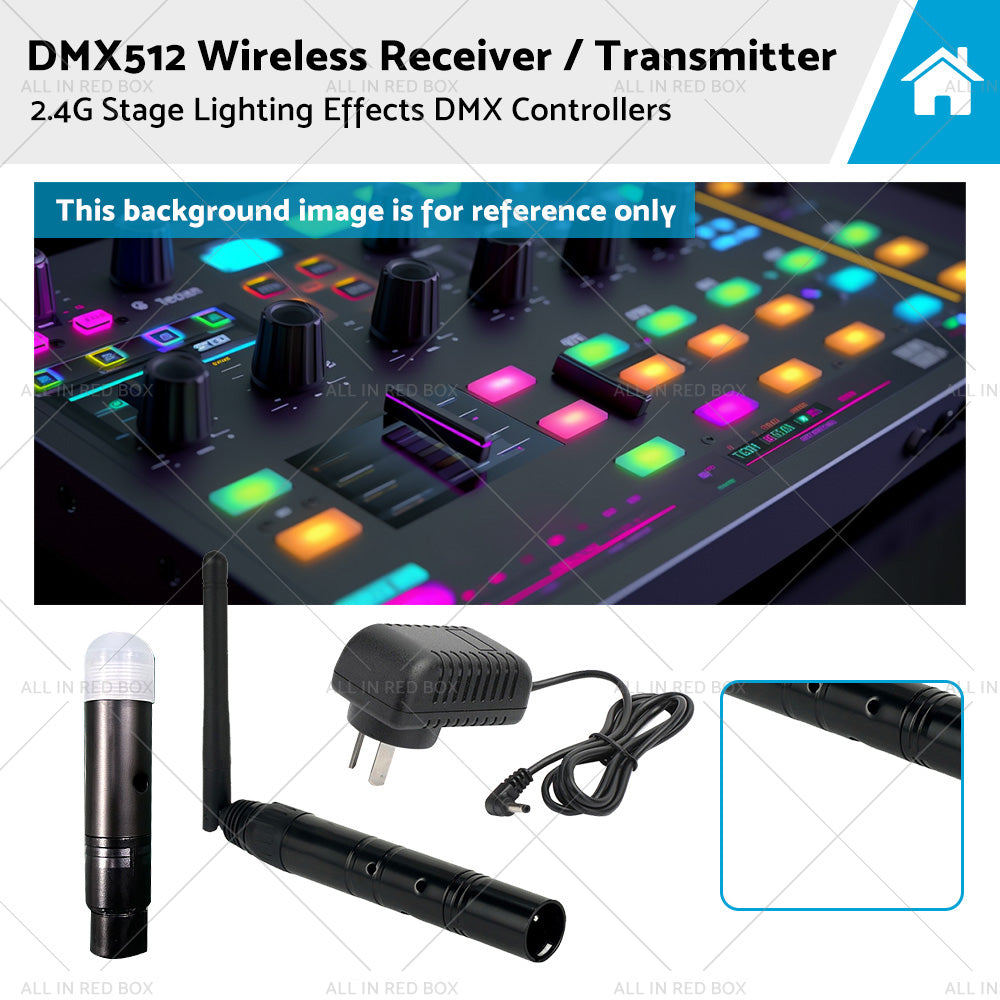 Wireless DMXController XLR Receiver Transmitter
2. 4G Stage DMX512-0