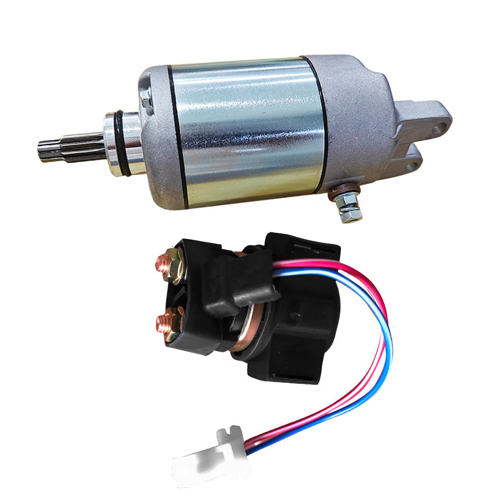 Starter Motor w  Relay Solenoid Suitable For Honda TRX300 TRX300FW FourTrax 300-2