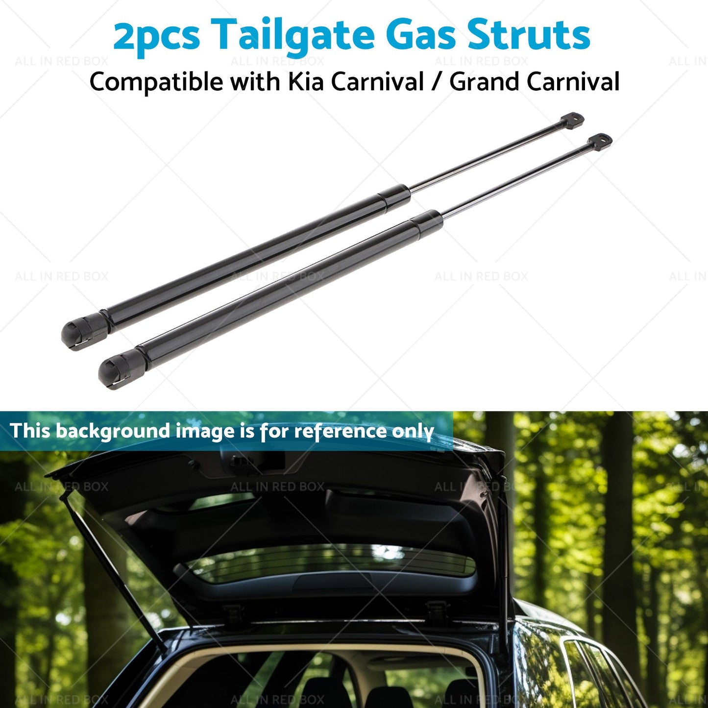 2PC Tailgate Gas Struts Suitable For Kia Carnival  and  Grand Carnival 06-14 6118-4