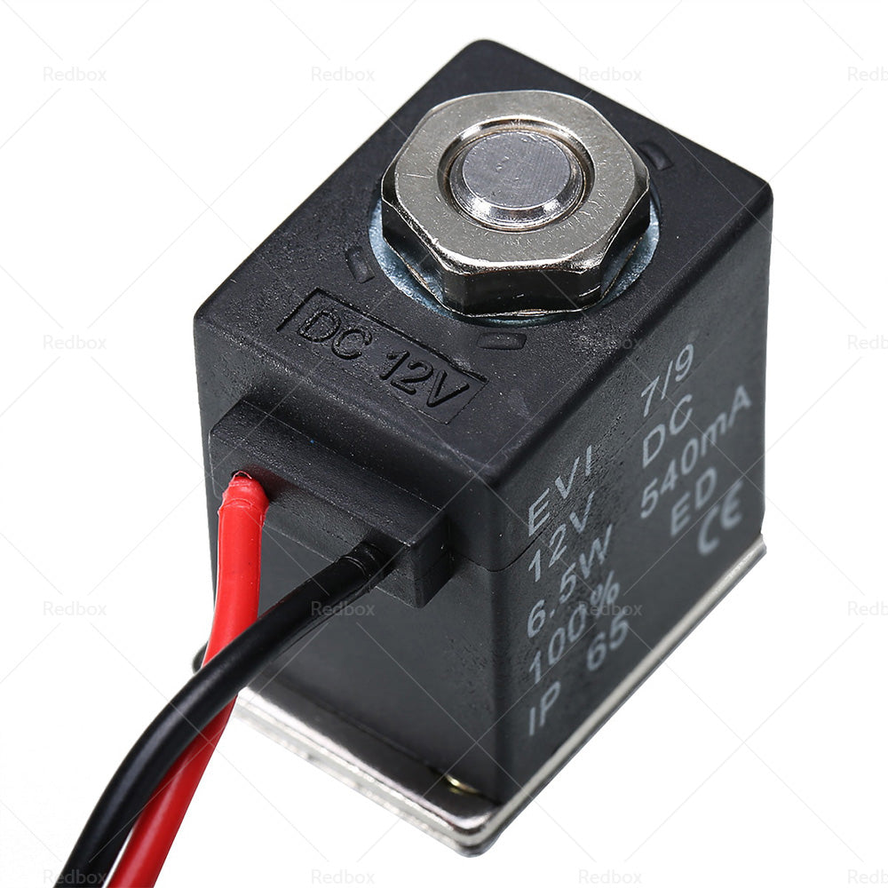 12V 2 Way 1 or 4 inch  DC Electric Solenoid Air Valve Normally Closed Solenoid AirValve-3