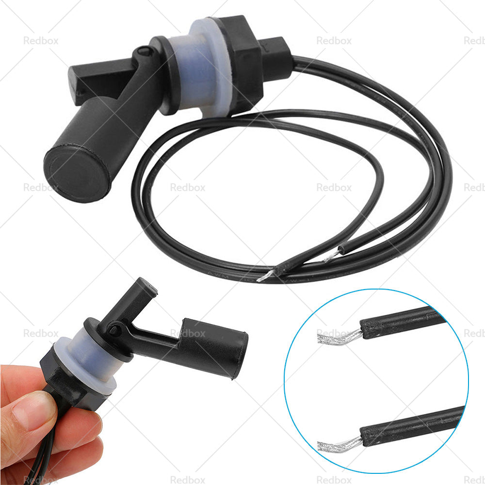2PCS Water Level Sensor Tube Float Switch Tank Horizontal Liquid Pool Side Mount-4
