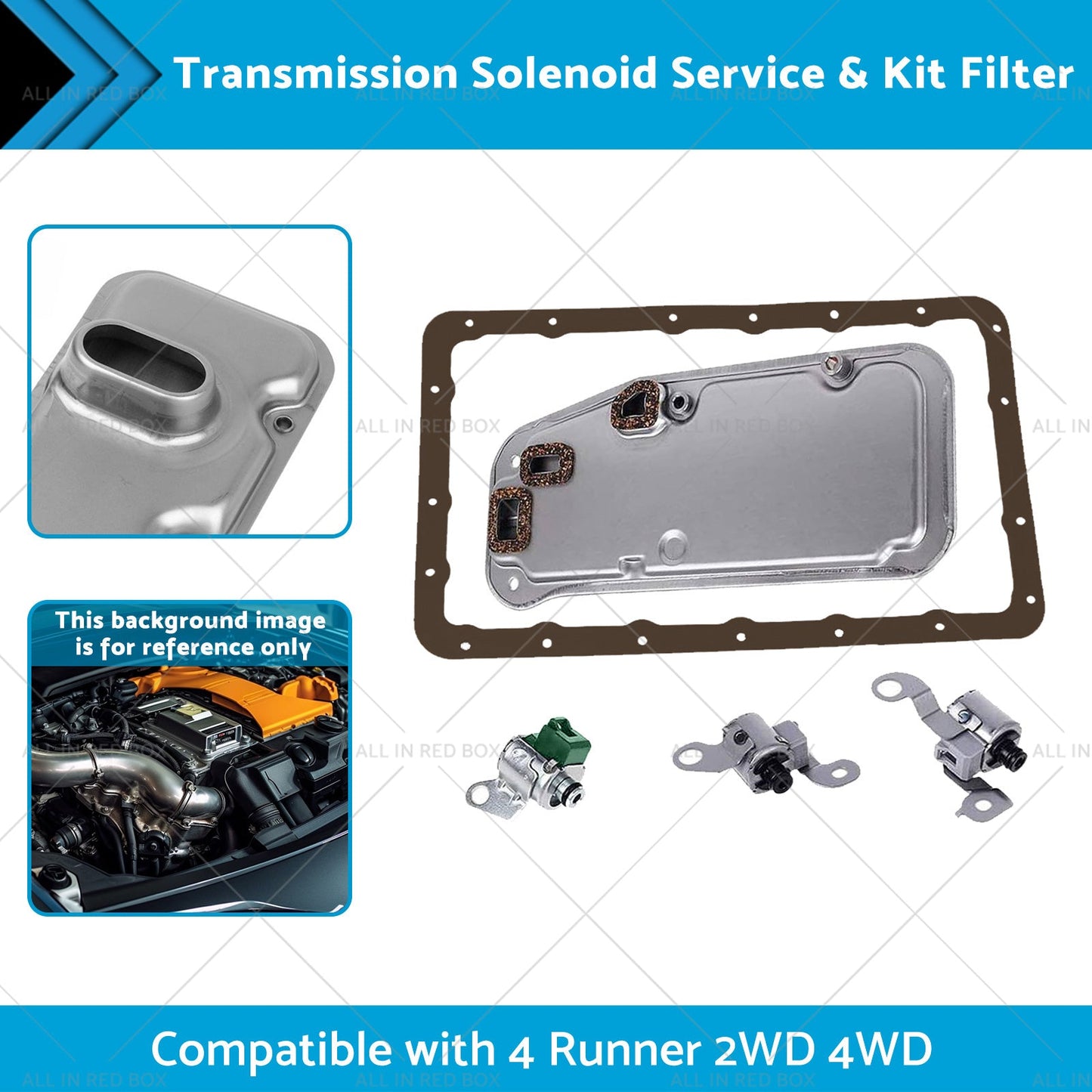 Transmission Solenoid Service  and  Kit Filter Suitable for 4 Runner 2WD 4WD 00-04-1