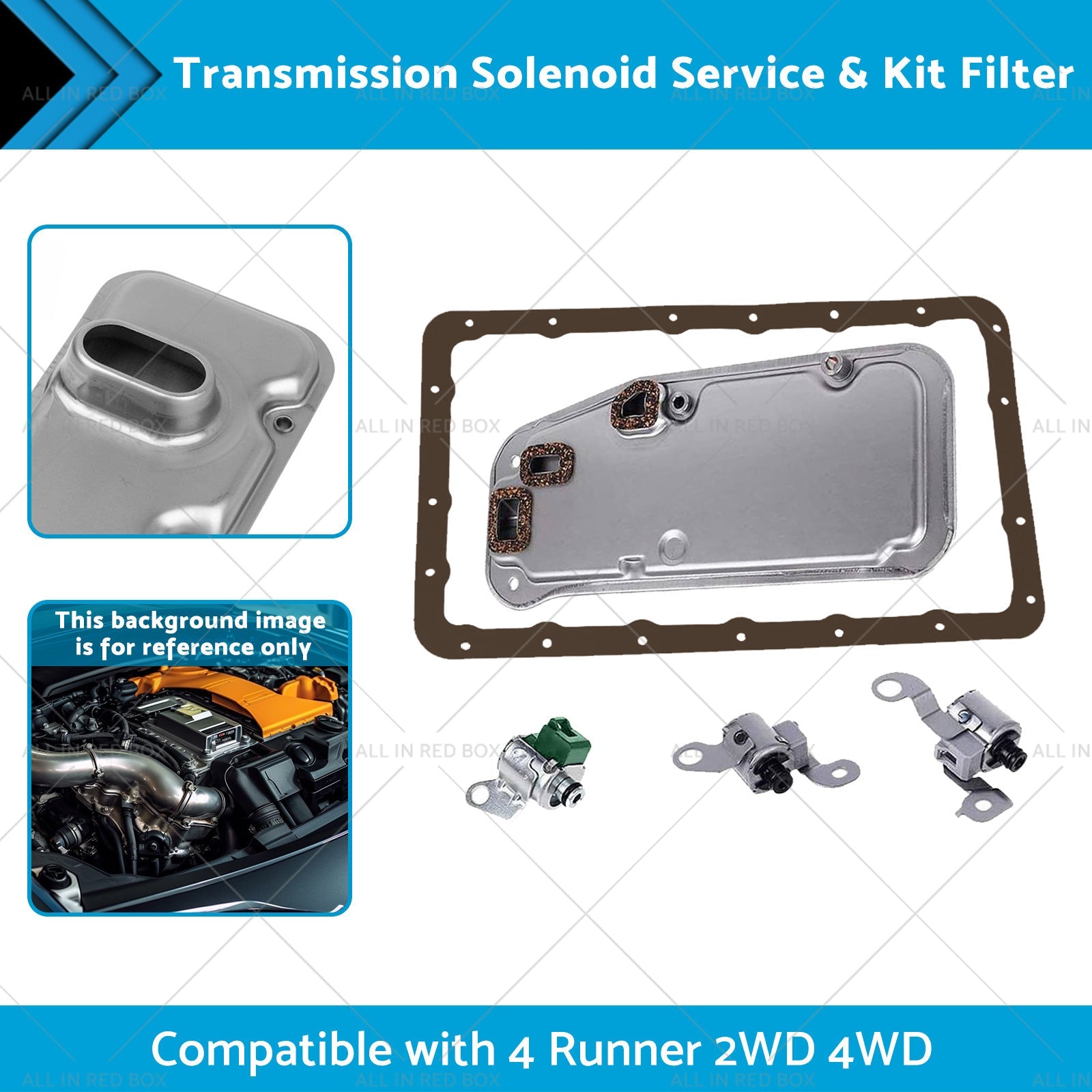 Transmission Solenoid Service  and  Kit Filter Suitable for 4 Runner 2WD 4WD 00-04-1