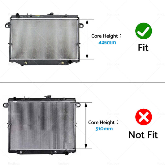 Radiator Suitable For Toyota Landcruiser 100S HZJ105R FZJ105R HDJ100R 98-07AT MT-1