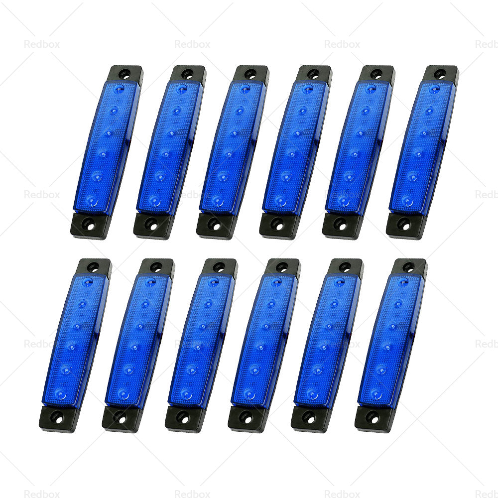 12x For Marine Boat LED Deck Courtesy Lights Waterproof Stern Transom Light 12V-2