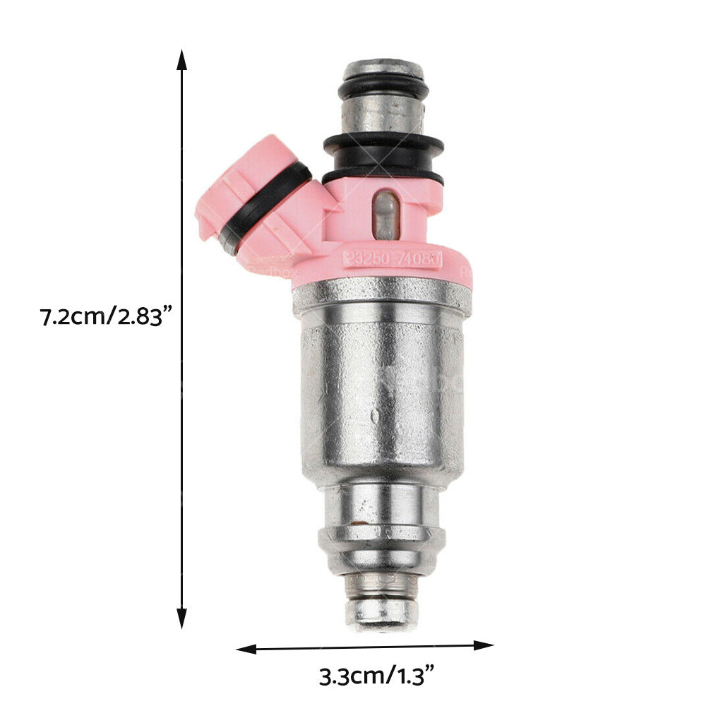 6X Fuel Injector Suitable For Toyota Landcruiser 1FZ-FE FZJ70 FZJ75 FZJ80 Series-4