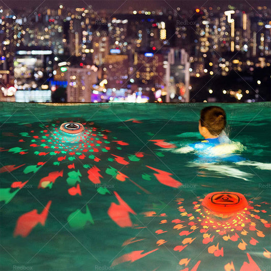 Floating Underwater Lights LED Disco Light Glow Show Swimming Pool Tub Spa Lamp-1