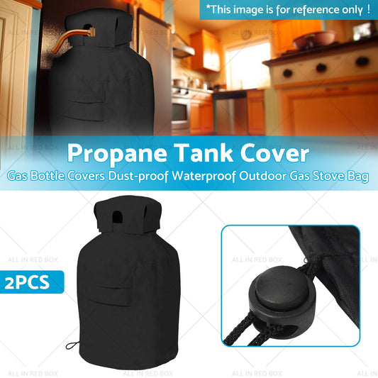 2PCS Propane Tank Cover Gas Bottle Covers Dust-proof Waterproof Gas Stove Bag-1