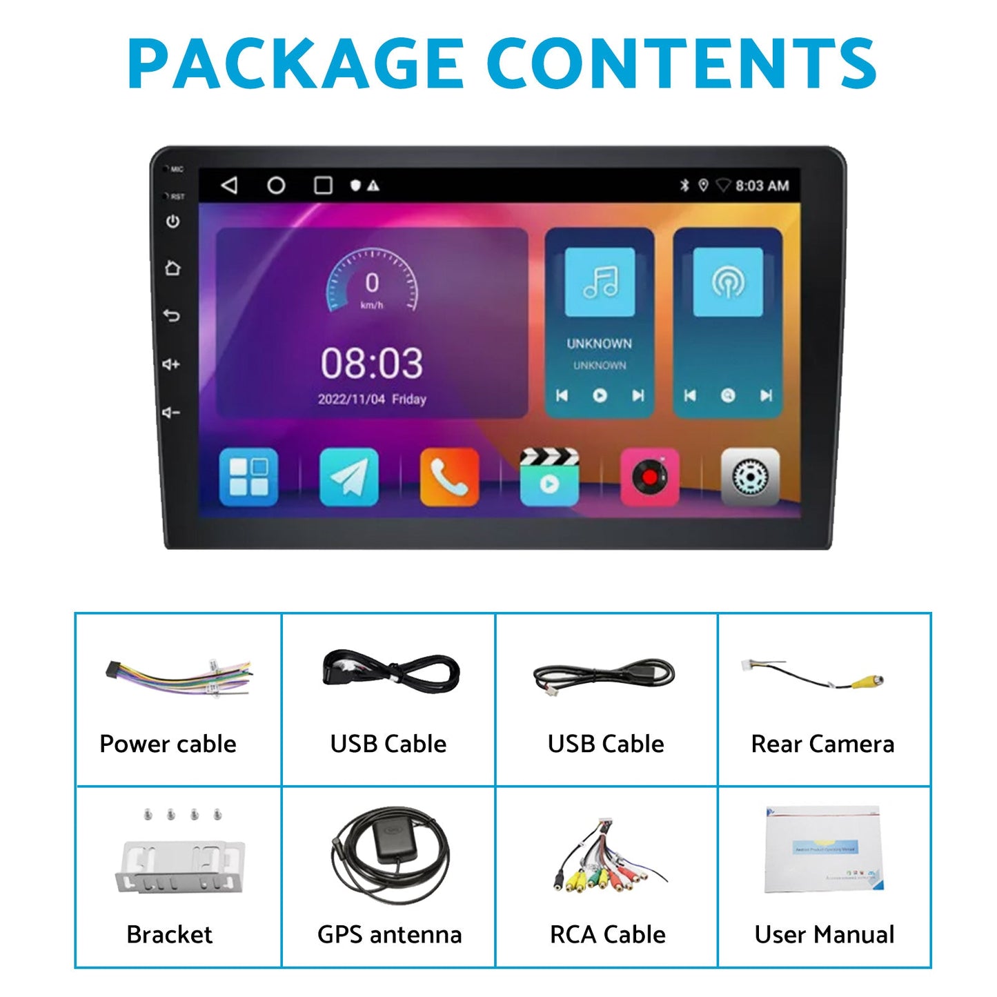 Android 13 Car Radio Wifi Stereo CarPlay Suitable for Toyota VIOS Yaris 07-12-2