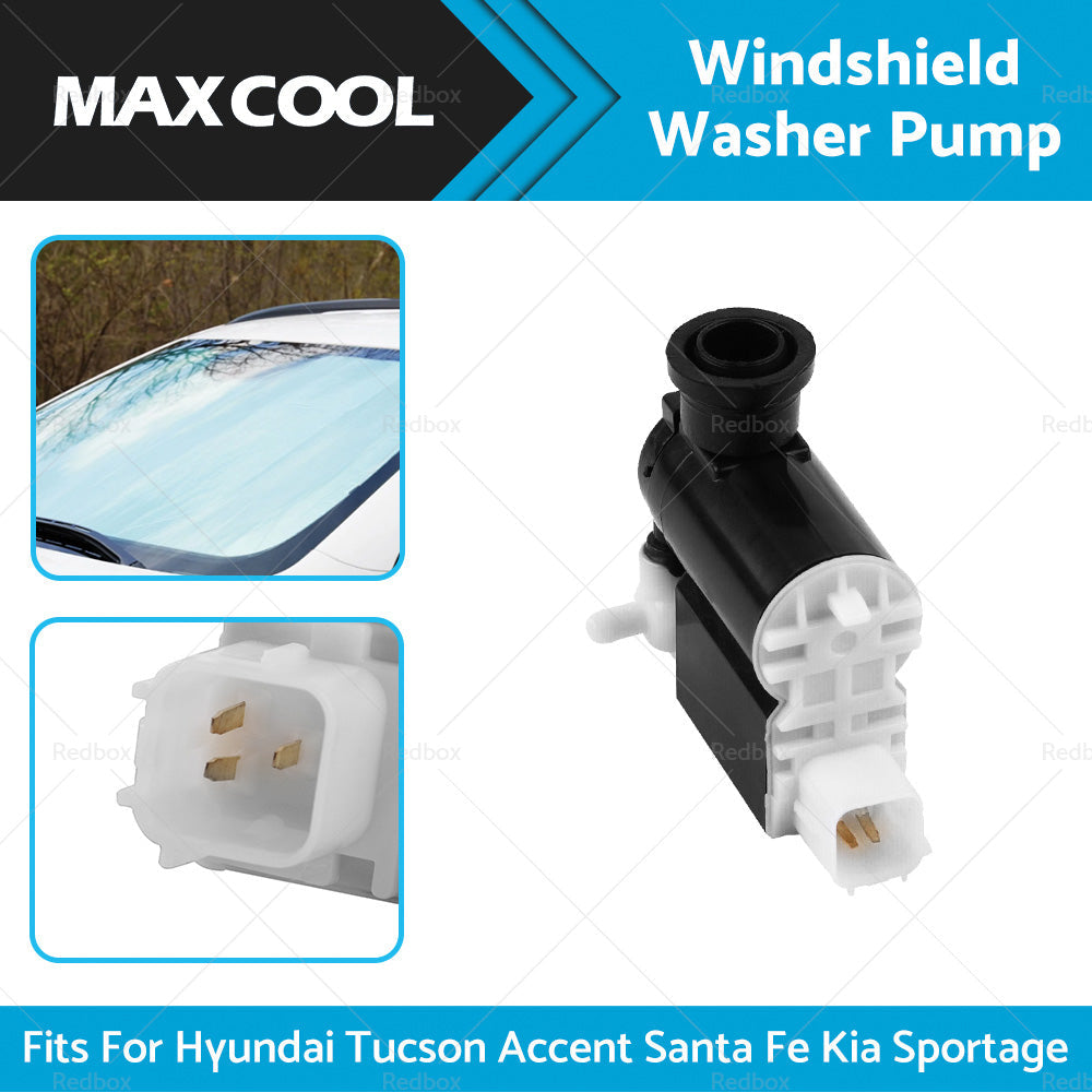 Windscreen Washer Pump For Hyundai Tuscon Accent Santa Fe Kia Sportage Hatchback-1