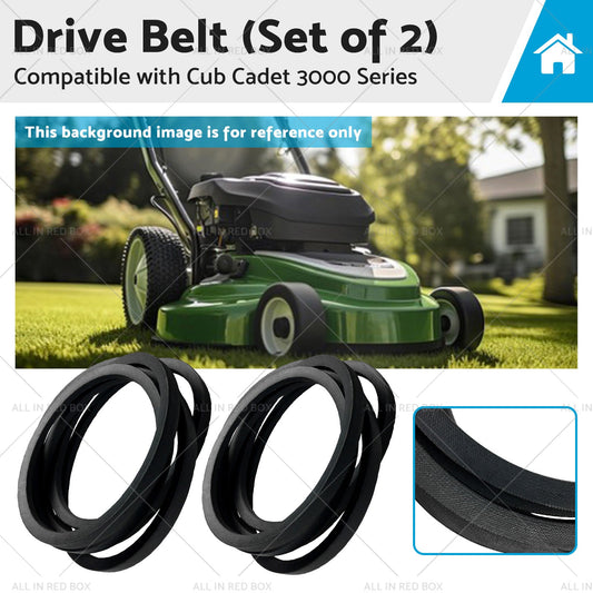 2x Belt Suitable for Cub Cadet 3000 series 7543084 7543084-A 754-3084 754-3084-A-0