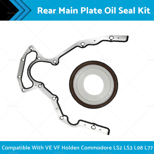Rear Main Plate Oil Seal Kit Suitable For Holden Commodore VE VF HSV LS1 LS2 LS3-0