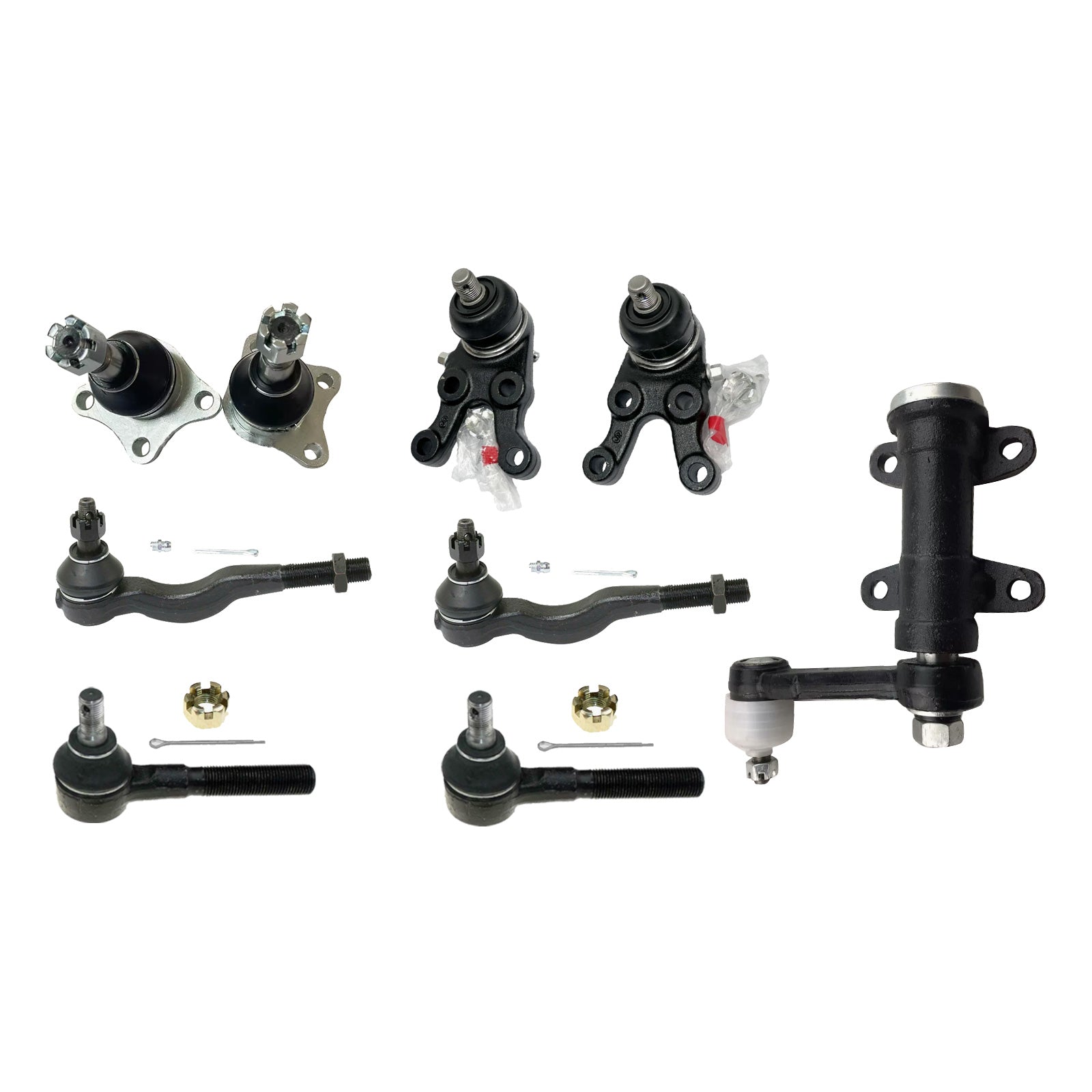 Ball Joint Tie Rod End Idler Arm Kit Suitable for Mitsubishi Pajero NH NJ NK NL-4