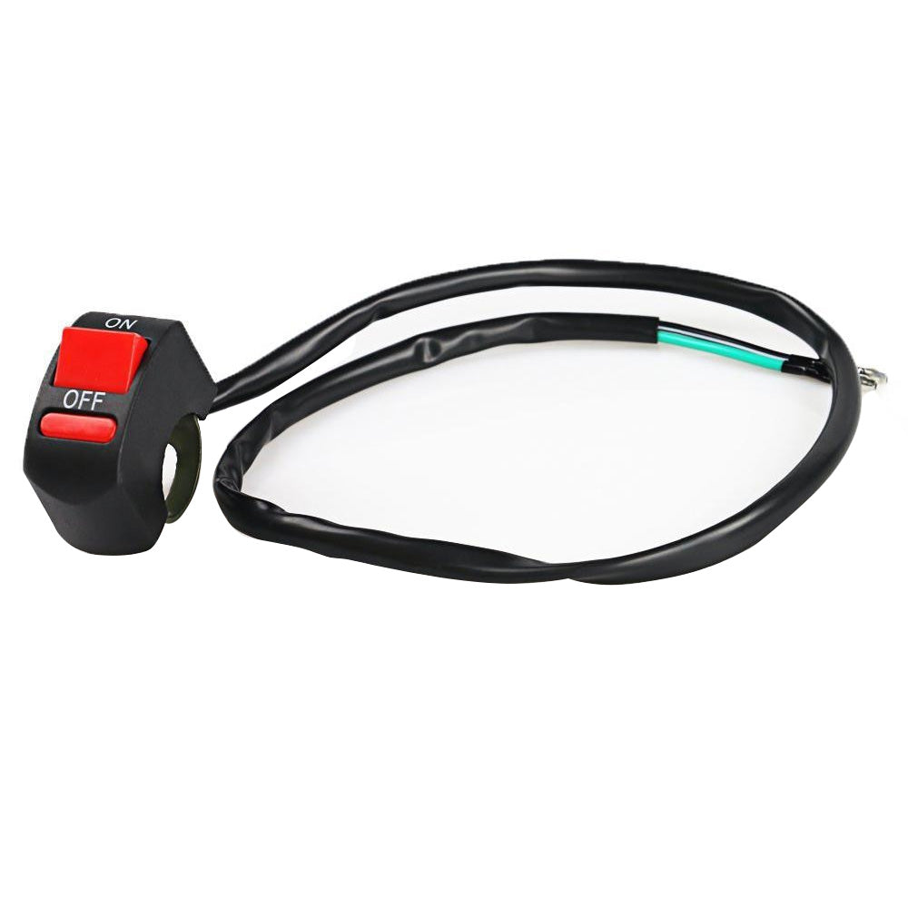 Universal Motorbike ATV Bike Handlebar Light Switch ON OFF Button Suitable For Honda Yamaha Suzuki Kawasaki 2000-2025-2