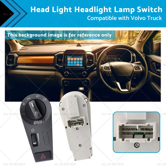 Head Light Headlight Lamp Switch Suitable for Front Volvo Truck FH12 FM VNL-0