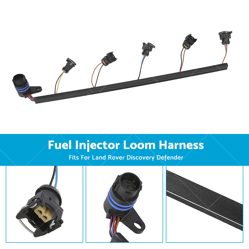 Fuel Injector Wiring Harness Loom Fits For Land Rover Discovery 2 Defender TD5-2