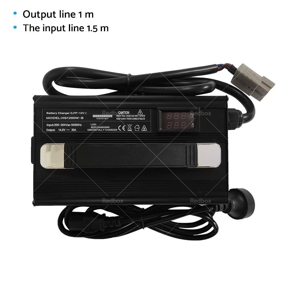 14. 6V Lithium Battery Charger 30A or 40A w or  Display AC or DC Lithium Iron LiFePO4 OZ-3