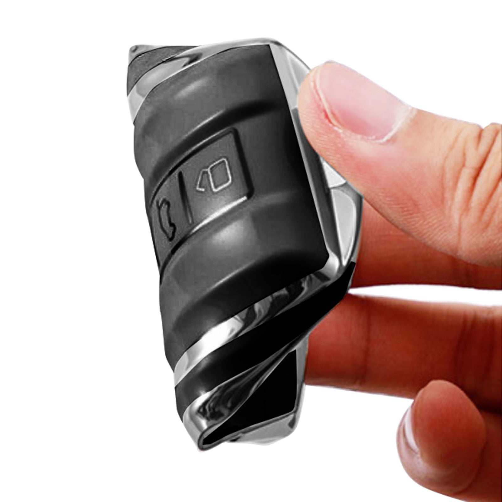 Car Remote Key Fob Case TPU Cover Suitable For Great Wall GWM / WEY / TANK 300 Black-0