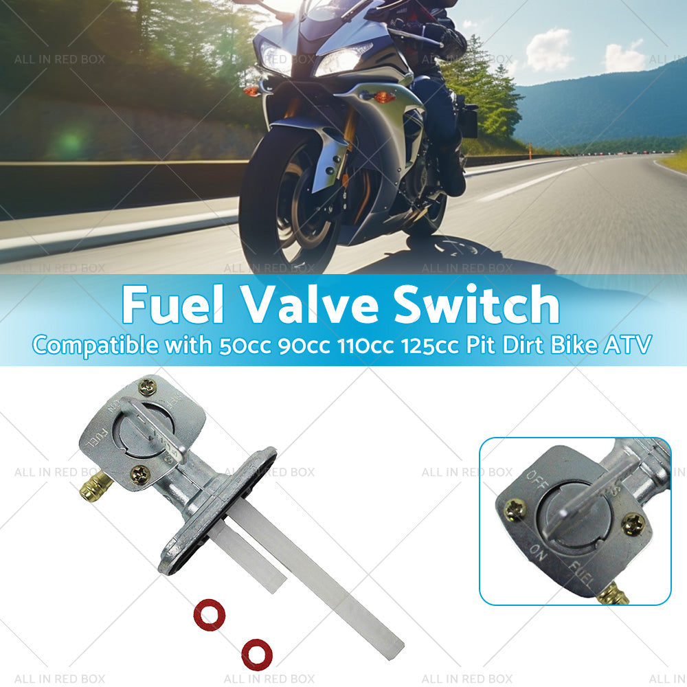 Fuel Tap Switch Tank Petcock Suitable For 50cc 90cc 110cc 125cc Pit Dirt Bike-2