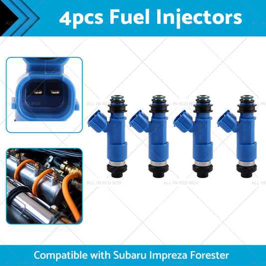 4PCS 565cc Fuel Injector Suitable For Subaru Impreza Forester Legacy 16611-AA720-1