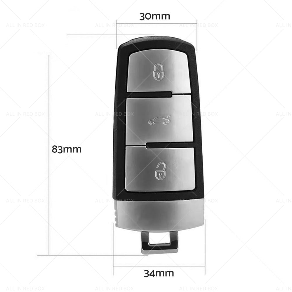 Smart Remote Key Fob 3C0959752BA Suitable ForVW Passat B6 3C B7 Magotan CC 06-11-4