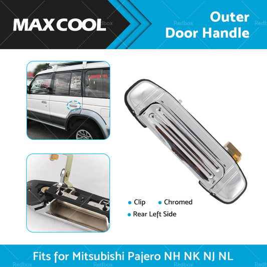 REAR LEFT CLIP Outer Door Handle for Mitsubishi Pajero NH NK NJ NL 1991-2000-1