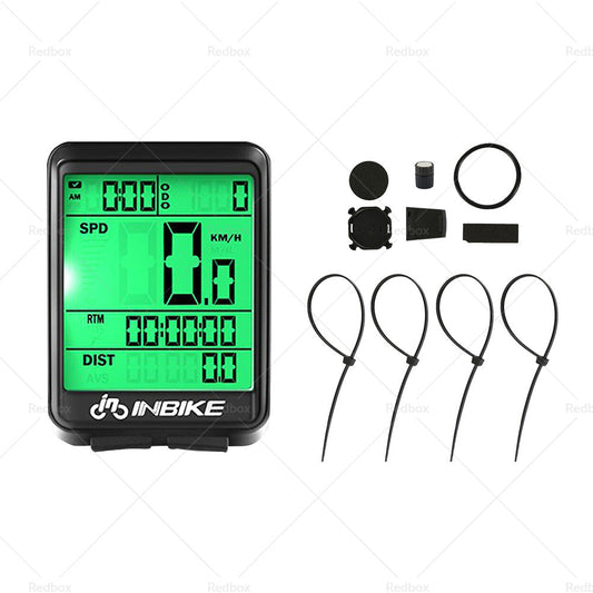 Wireless Cycling Bike Bicycle LCD Cycle Speedometer Computer Odometer Waterproof-1