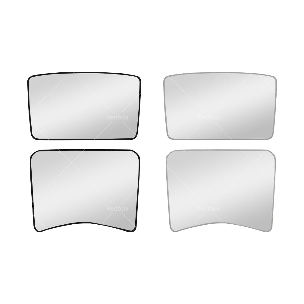 For Tesla Model 3 Glass Roof Sunshade Front Rear Sunroof Window UV Cover 19-2021-2