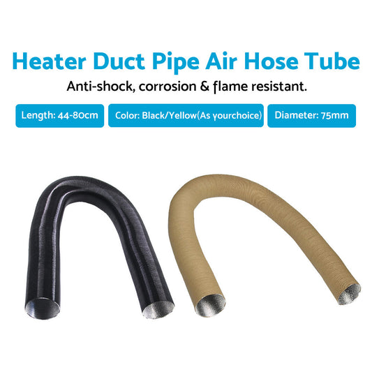 75mm Duct Pipe For Air Diesel Parking Heater Conditioner Ducting Hose 80cm-1