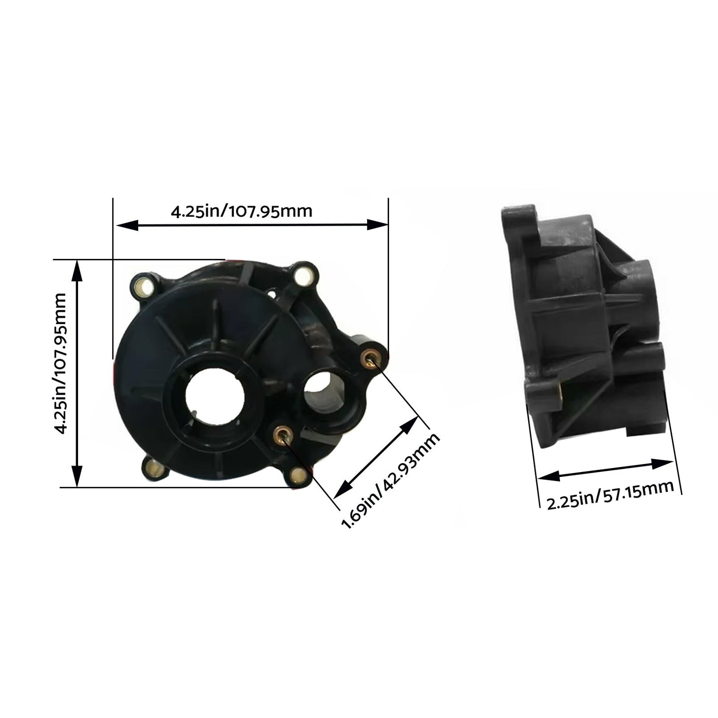 Water Pump Impeller Kit Suitable for Johnson Evinrude  3-300 HP 390768 392750-3
