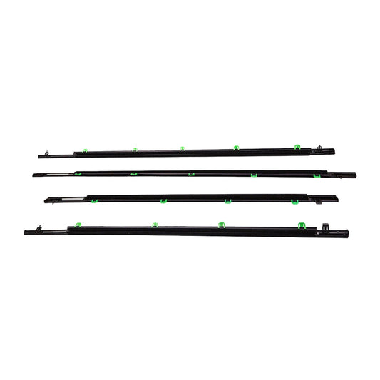 Black Weatherstrip Window Moulding Trim Seal Suitable For Honda CR-V 2007-2011-0