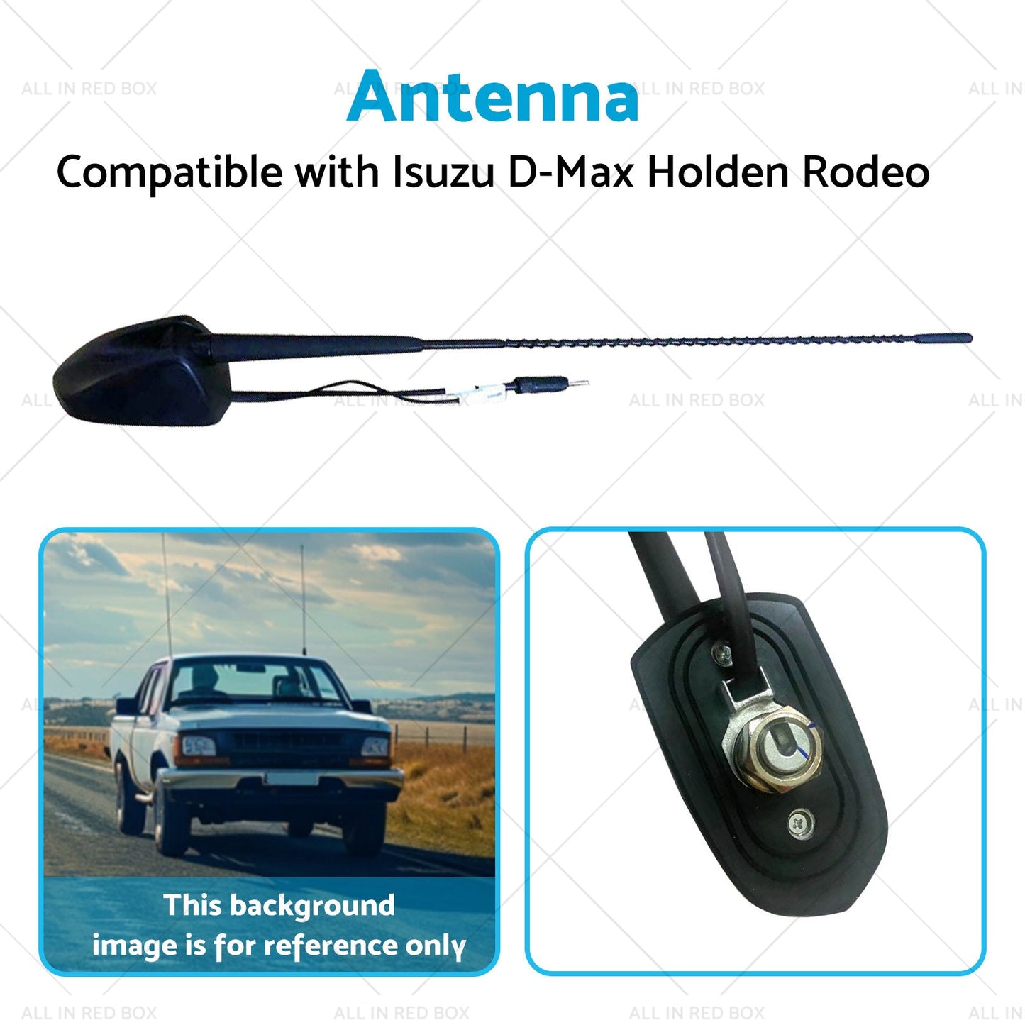 8-98053048-0 FM AM Radio Aerial Antenna Roof Suitable for Isuzu D-Max Dmax MUX-4